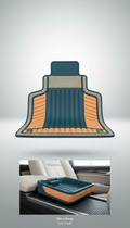 Set tapis auto toutes saisons antidérapant