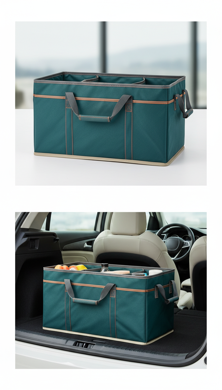 Organisateur de coffre pliable grande capacité