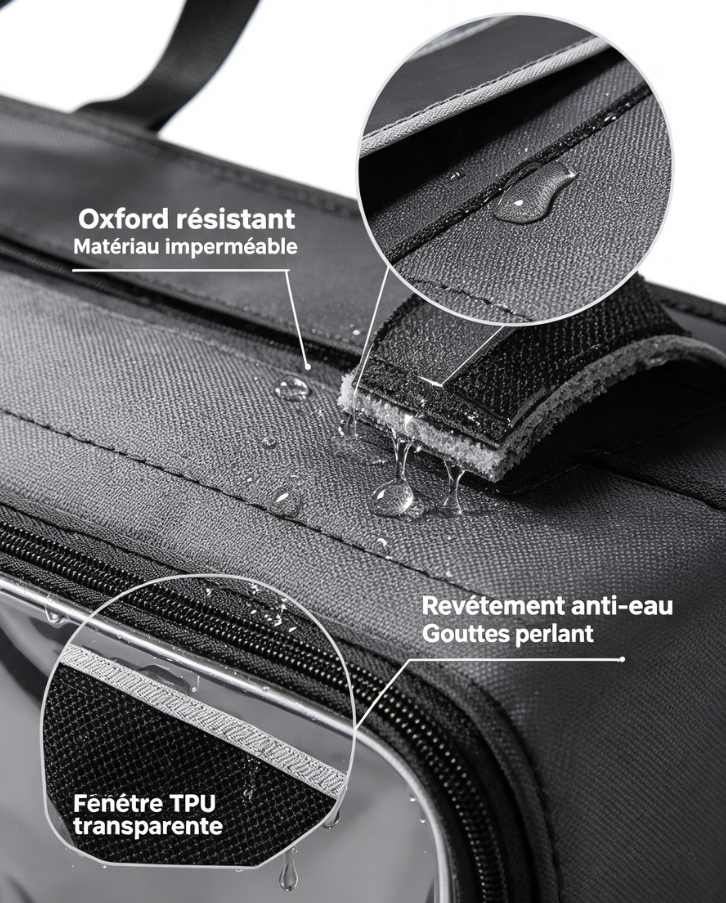 Organiseur coffre auto multifonction à sangles ajustables, tissu Oxford imperméable pour SUV, berline et break français