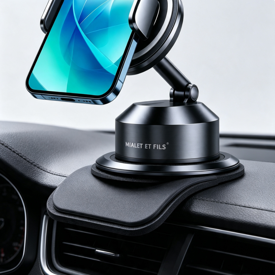 Support téléphone magnétique pour voiture